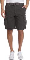 unionbay men's survivor belted cargo short - regular and big & tall sizes: reliable comfort and style логотип