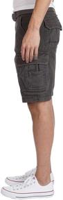 img 1 attached to UNIONBAY Men's Survivor Belted Cargo Short - Regular and Big & Tall Sizes: Reliable Comfort and Style