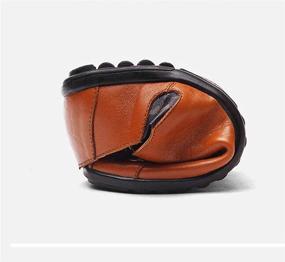 img 2 attached to 👞 Redbrown Genuine Leather Men's Shoes by Otamise with Driving Design