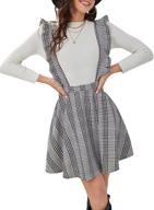 👗 shein women's suspender overall: chic & comfy clothing for women logo
