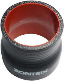 img 3 attached to Ronteix Universal ID 3 Inch To 2 Inch 4-Ply Reducer Coupler Silicone Hose (RED/BLACK