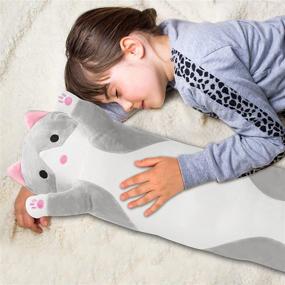 img 3 attached to Aslion Stuffed Kitten Pillow Girlfriend Kids' Home Store