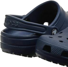 img 2 attached to Navy Men's Shoes - CROCS Classic Clogs for Adults