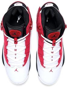 img 2 attached to Jordan Rings White Black Carmine 322992 Men's Shoes