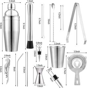 img 2 attached to Коктейль-бармен NFUSPR из нержавеющей стали Bartending Experience