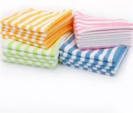 🧼 hijina microfiber cleaning cloth - pack of 20, 12”x12” - ideal for kitchen, bathroom, dining room, and more! logo