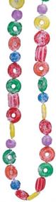 img 1 attached to 🎉 Sparkling 6-Foot Plastic Glittered Life Saver, Ball, and Candy Garland by Kurt Adler