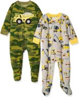 carter's boys' 2-pack fleece pajamas: cozy comfort for a good night's sleep logo