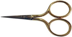 img 1 attached to 🧵 Premium Bohin Embroidery Scissors with Stunning Gilt Handle - 2.875-Inch Size