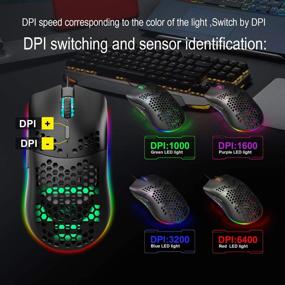 img 3 attached to Portable Mechanical Keyboard Ergonomic Computer