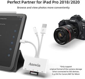 img 1 attached to 📲 Answin 5-in-1 USB C SD Card Reader: USB/SD Memory Card Reader for Phone, Android, MacBook, Camera, Computer - Supports SD/Micro SD/SDHC/SDXC/MMC & USB OTG