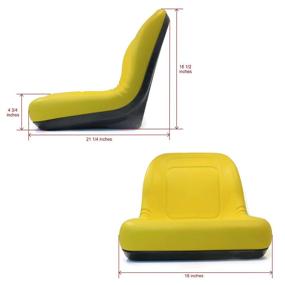 img 3 attached to Yellow Seat Compatible Mower Models