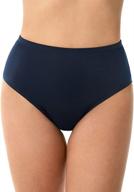 miraclesuit women's swimwear: high waist slimming brief bathing suit bottom - perfect for a flattering poolside look! logo