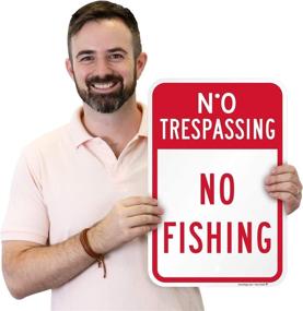 img 2 attached to Fishing SmartSign Aluminum - No Trespassing