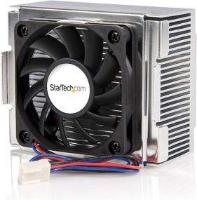 img 4 attached to 🔧 StarTech.com Socket 478 CPU Cooler Fan (FAN478) – Efficient Cooling with Heatsink & TX3 Connector, Black