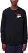 fila french terry sweatshirt x large men's clothing and active logo