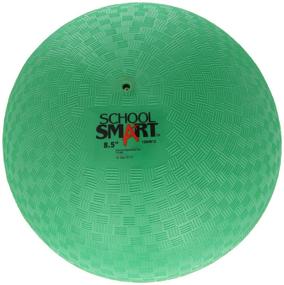 img 1 attached to 🏀 Green 8 1/2 inch School Smart Playground Ball - 1293612