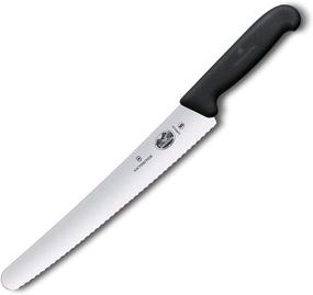 img 2 attached to 🔪 Улучшите свою точность разрезания с набором ножей Victorinox Fibrox Pro из 3 предметов