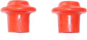 img 1 attached to 🟠 Ladder-Max Orange Replacement Tips: Enhance Safety with 2 Tips Per Pack for All Stand-Off/Stabilizers