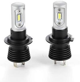 img 3 attached to 🔦 CNLM H7 LED Headlight Conversion Kit - Mini All-in-One Fog Light Bulbs, 4800LM 6000K, 2 Pack