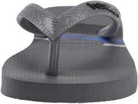 img 3 attached to Havaianas Trend Sandal Steel Little Boys' Shoes