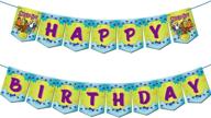 scooby doo themed happy birthday banner - fun party supplies for kids and adults! логотип