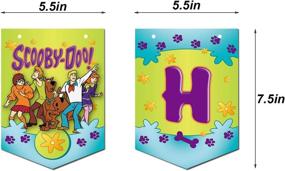 img 3 attached to Scooby Doo Themed Happy Birthday Banner - Fun Party Supplies for Kids and Adults!