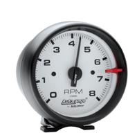 auto meter 2303 autogage tachometer logo