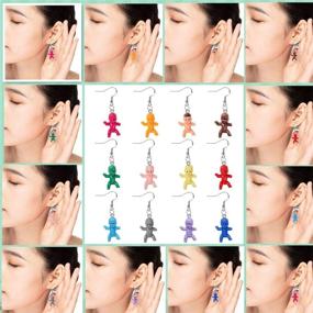 img 1 attached to 🌈 Vibrant Resin Charms Kit: 60 Colorful Pendants for DIY Jewelry - Perfect Gifts for Girls