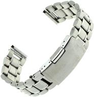 ⌚ stainless steel bracelet silver men's watches by rechere logo