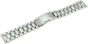 img 2 attached to ⌚ Stainless Steel Bracelet Silver Men's Watches by RECHERE