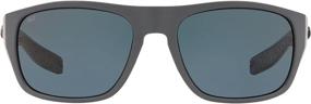 img 4 attached to 🕶️ Men's Tico Rectangular Sunglasses by Costa Del Mar