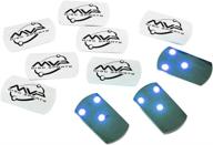 🔆 10-pack flat led tri-lite disc golf lights by mvp disc golf логотип