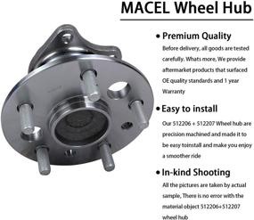 img 2 attached to MACEL Bearing Assembly Compatible Highlander