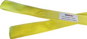 img 1 attached to Seculok 2-Inch x 6-Foot Recovery Strap, Sling, 🌳 Tree Saver, Tree Protector Strap - 15,000 lb Capacity