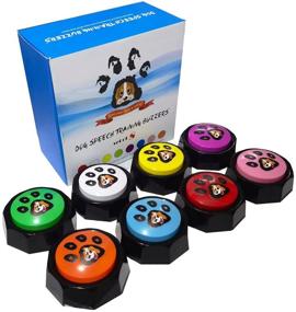img 4 attached to KiViRap Buttons Recordable Button Pet Traninging Buzzer Train