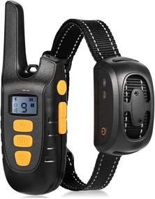 img 4 attached to 🐶 Advanced Dog Training Collar with Remote - 1500Ft Range, Waterproof Rechargeable Shock Collar with Vibration, Beep, and Shock Modes by Cuterpet