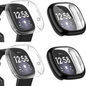 img 4 attached to Mugust Protector Compatible Protective Smartwatch Cell Phones & Accessories in Accessories