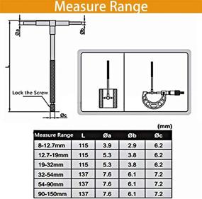 img 1 attached to Telescopic Telescoping Precision Minimeter Measurement