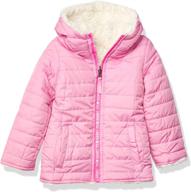 girls' reversible packable puffer jacket from limited too логотип