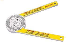 img 2 attached to 🔨 Carpenter's Protractor with Built-in Laser for Professional Use