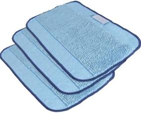 img 3 attached to 🧺 Authentic iRobot Braava 300 Series Accessories - 3-Pack Microfiber Mopping Cloths