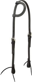 img 1 attached to 🐴 Weaver Leather Black Latigo Leather Headstall - Durable and Stylish Equestrian Accessory