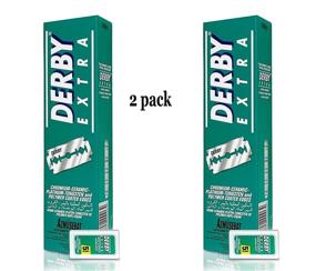 img 4 attached to 🪒 Derby Extra - Pack of 200 Double Edge Razor Blades