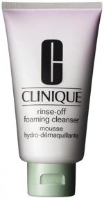 img 3 attached to 🧼 Unisex Rinse Off Foaming Cleanser by Clinique - 5 oz Cleanser