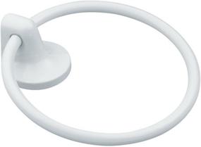 img 1 attached to 🧺 Moen 5886W Aspen Glacier Towel Ring