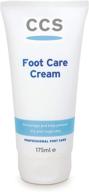 🦶 ccs foot care cream - 175ml: superior moisturizing solution for soothing and repairing dry feet logo