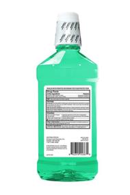 img 1 attached to Solimo Mint Antiseptic Mouthwash - 1 Liter (33.8 fl oz) - Amazon Brand - Single Pack