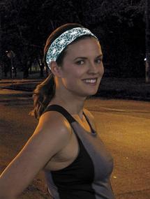 img 1 attached to 🌟 Enhance Visibility and Safety with Empower NiteBright Ultra-Reflective No-Slip Headband