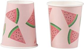 img 1 attached to Disposable Dinnerware Set Birthdays Watermelon